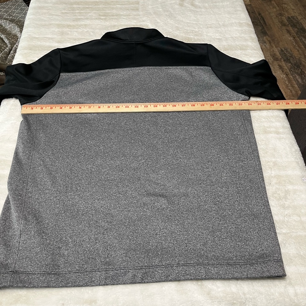Nike Black And Gray Performance Pullover Large - image 6